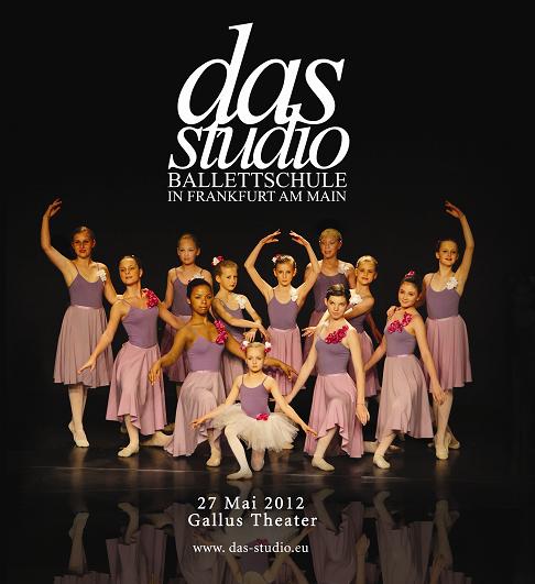 (c) DAS Studio Ballettschule Gallus Therater, Mai
                2012 DAS STUDIO, Das Konzert "Aufforderung zum
                Tanz".