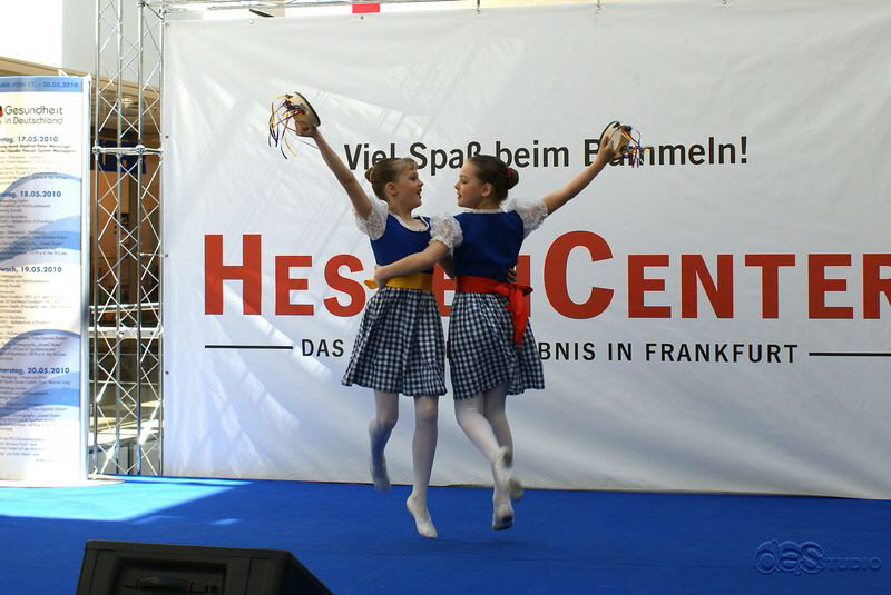 (c) DAS Studio Frankfurt  Hessen-Center,  Frankfurt findet vom 17. bis 22. Mai 2010 eine Aktionswoche «Gesundheit in Deutschland»  Ballett und Gymnastik Konzert Aufführung